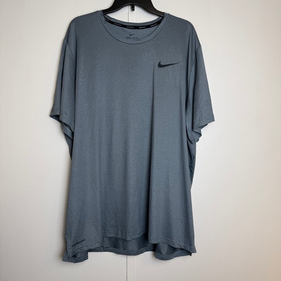 Nike Other - Nike Pro Dri-FIT T-Shirt Gray Mens XXL Training Gym Workout Tee NWT